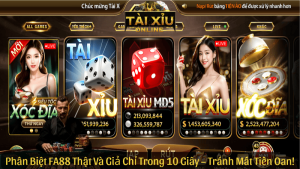 Phân Biệt FA88 Thật Và Giả Chỉ Trong 10 Giây – Tránh Mất Tiền Oan!